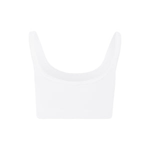 Touch Feeling White Crop Top