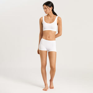 Touch Feeling White Crop Top