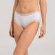 Hipster Brief White Cotton Lace