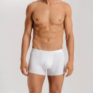 Mens White Clean Cut Pants