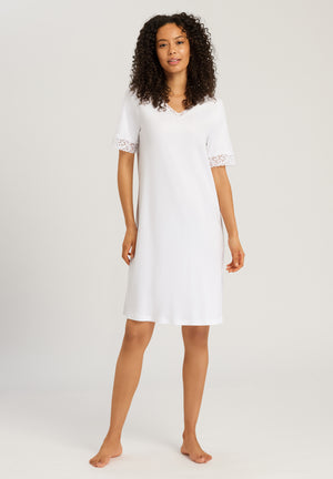 Cotton Short Sleeved Night Dress