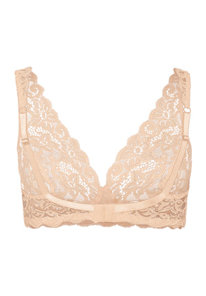 Moments Beige Soft Bra 