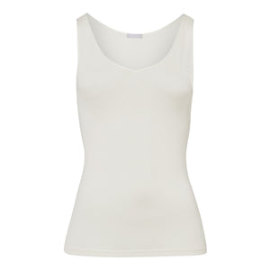 Woolen Silk Cygne V-Neck Top