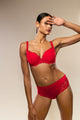 Jane True Red Heart Bra