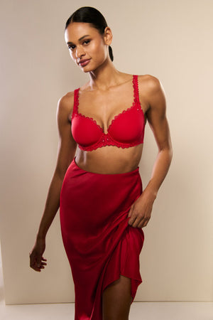 Jane True Red Heart Bra