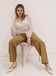 Avero Ivory Petal Top