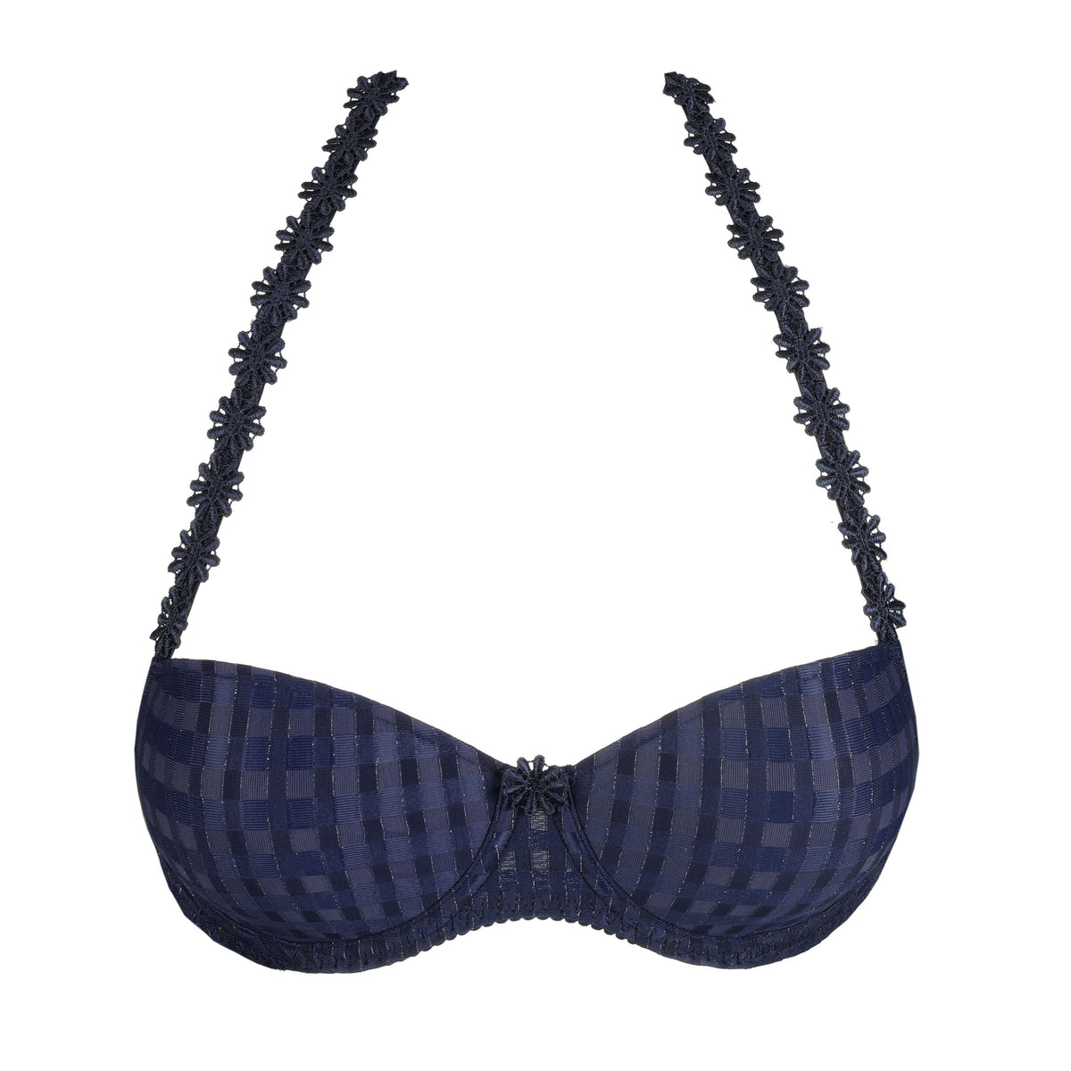 Avero Velvet Blue Multiway Balcony Bra
