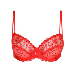 Jane True Red Balcony Bra
