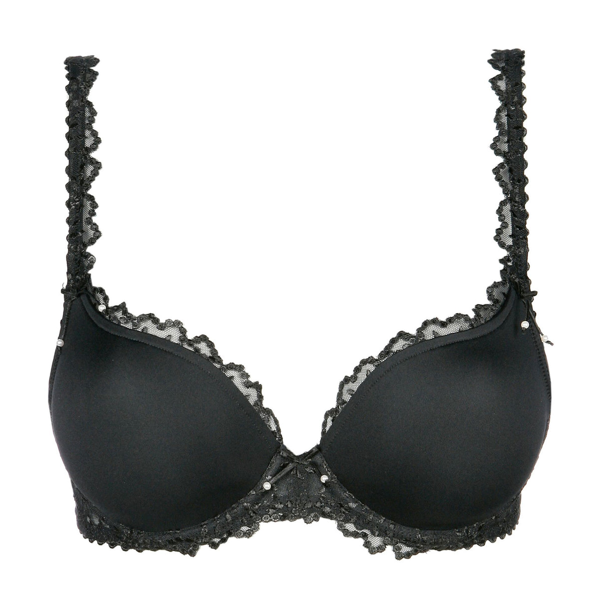 Jane Black Heart Bra