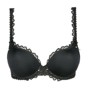 Jane Black Heart Bra