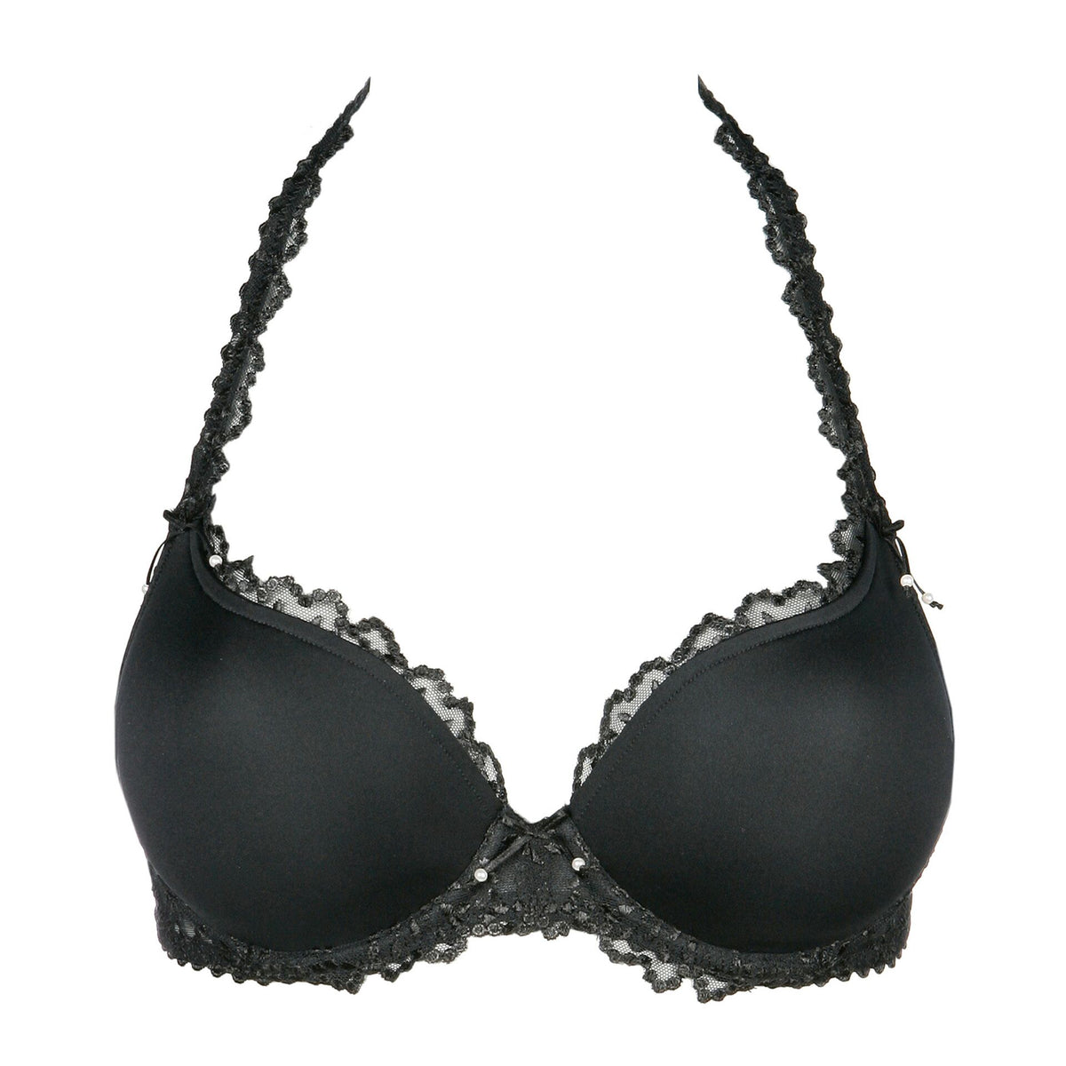 Jane Black Heart Bra