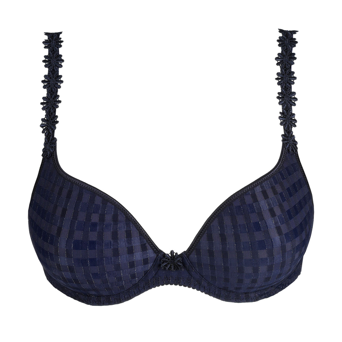 Avero Velvet Blue Multiway Heart Bra