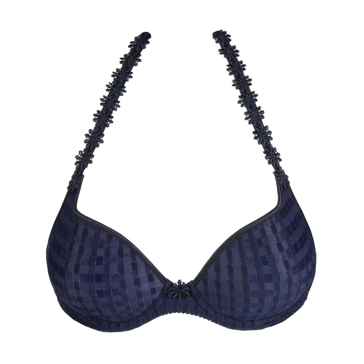 Avero Velvet Blue Multiway Heart Bra