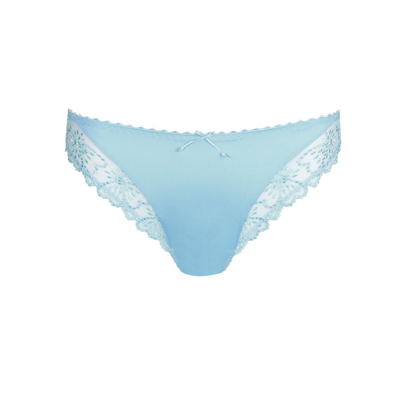 Jane Milky Blue Italian Briefs