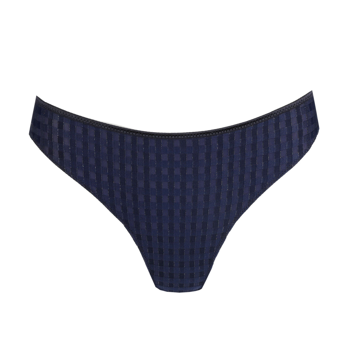 Avero Velvet Blue Thong