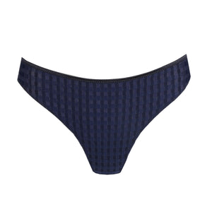 Avero Velvet Blue Thong