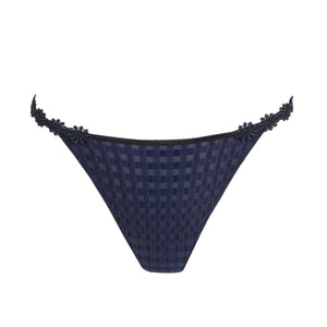 Avero Velvet Blue Mini Thong