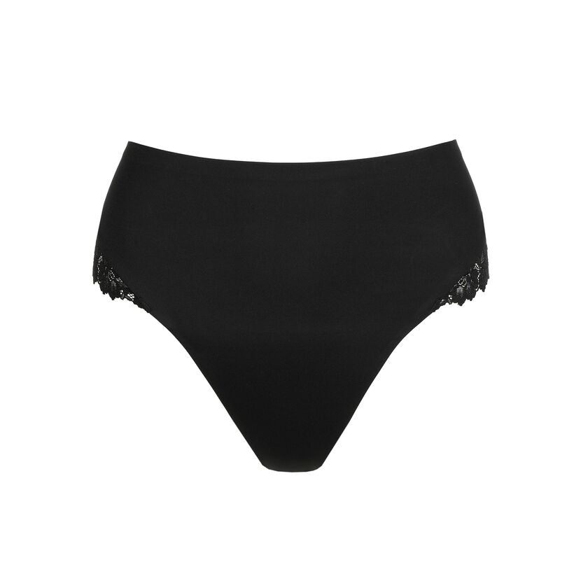 Soft Studio Black Smoothing High Waist Thong