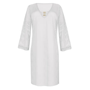 Holiday Kaftan White