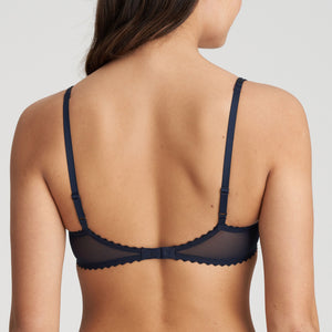 Jane Half Padded Balcony Bra Velvet Blue