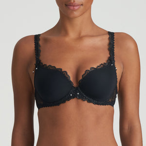 Jane Black Heart Bra