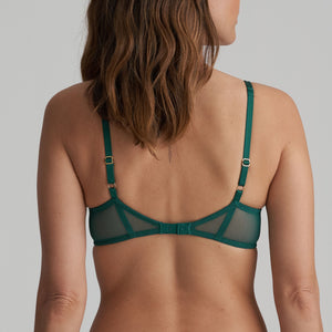 Junoo Jasper Green Balcony Bra