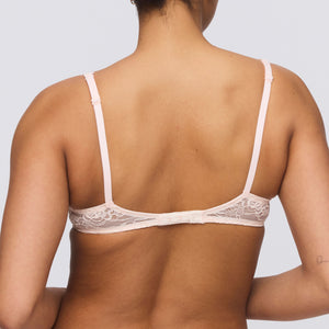 Cyrile Padded Plunge Bra Crystal Pink