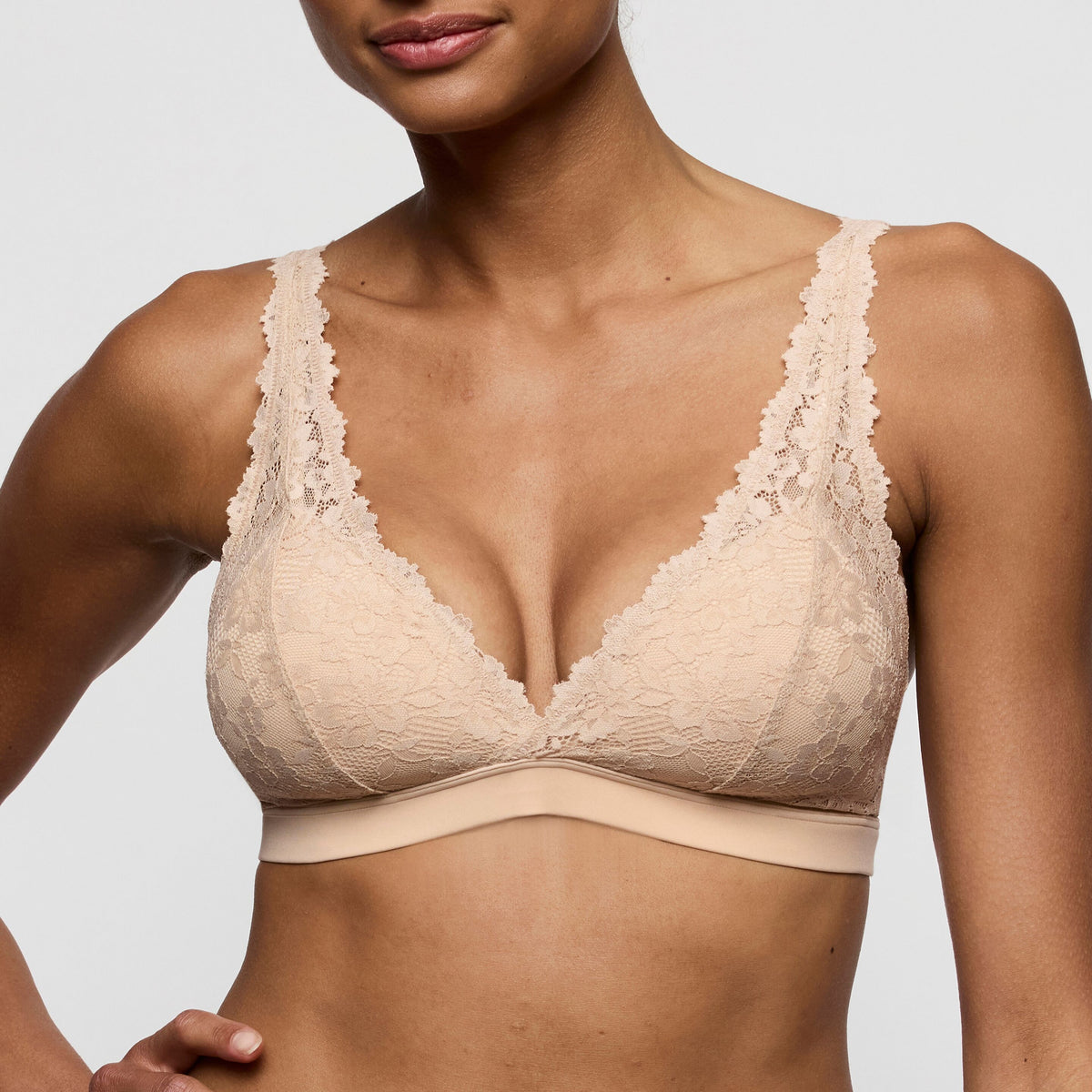 Soft Studio Caffe Latte Padded Bralette