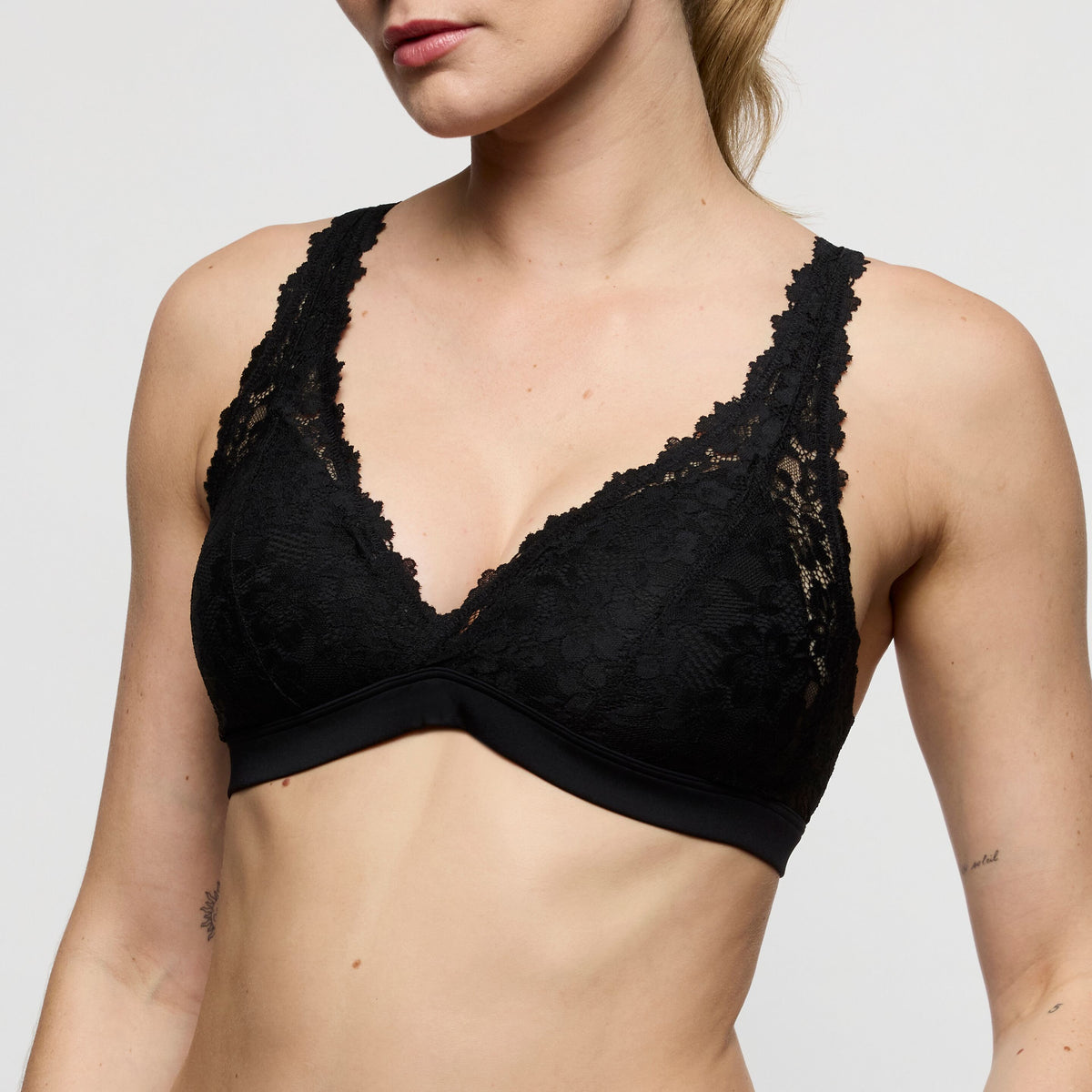 Soft Studio Black Padded Bralette