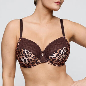 Giganni Leopard Bloom Full Cup Bra