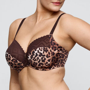 Giganni Leopard Bloom Full Cup Bra