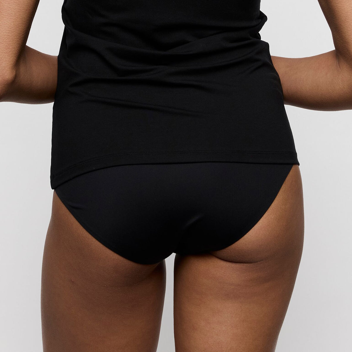 Soft Studio Black Smoothing High Waist Brief