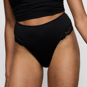 Soft Studio Black Smoothing High Waist Thong