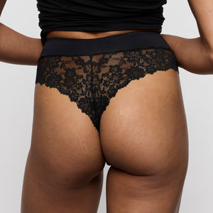 Soft Studio Black Smoothing High Waist Thong