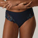 Deauville Velvet Blue Luxury Thong