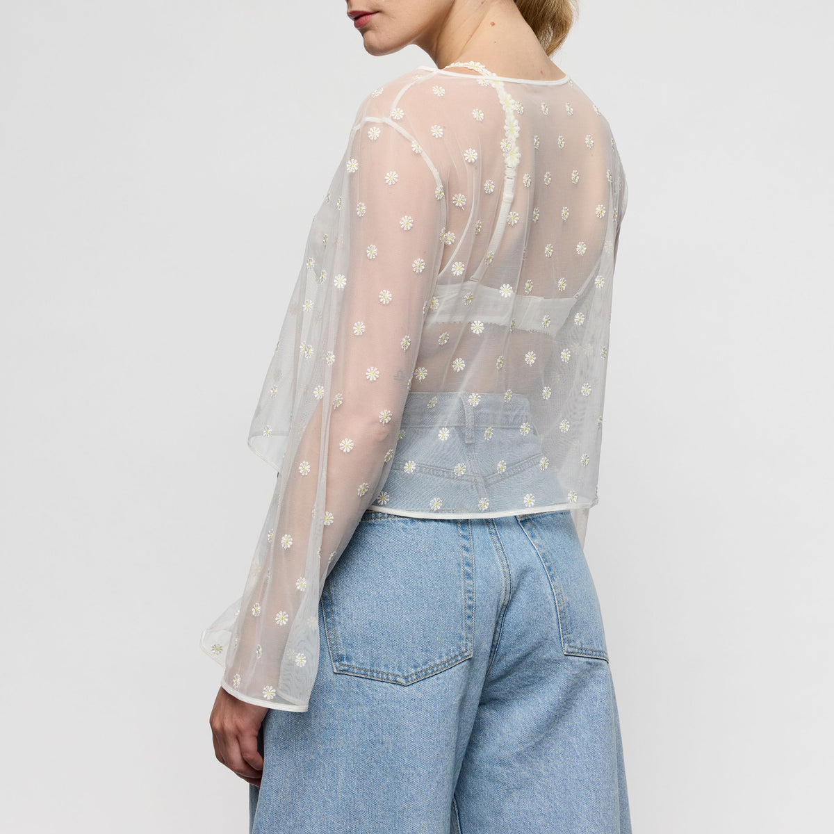 Avero Ivory Petal Top