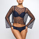 Avero Velvet Blue Top