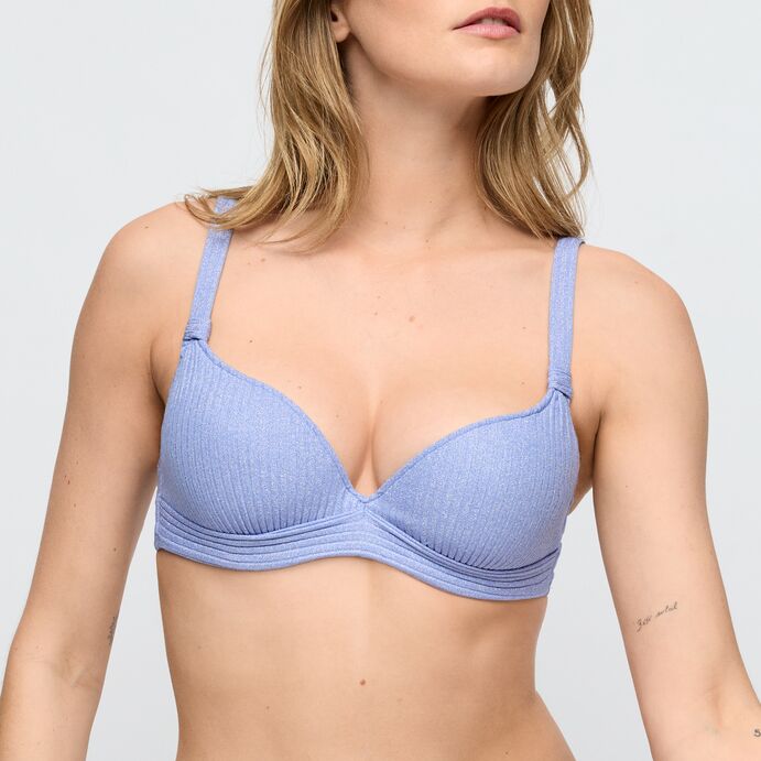 Tinjis Sparkling Dusk Padded Plunge Bikini