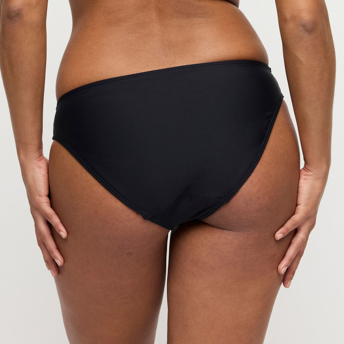 Uvita Black Padded Plunge Bikini