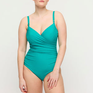 Delray Sea Turtle Underwired Control Swimsuit
