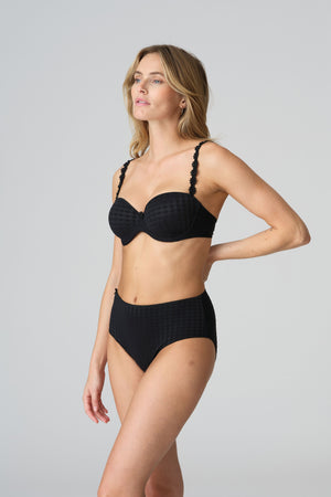 Avero Black Strapless Bra