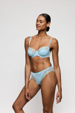 Jane Milky Blue Italian Briefs