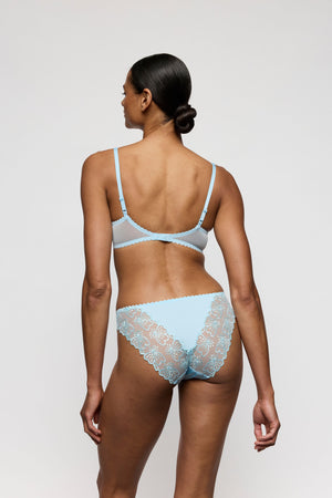 Jane Milky Blue Italian Briefs