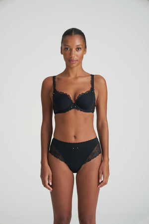 Jane Black Heart Bra