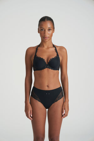 Jane Black Heart Bra