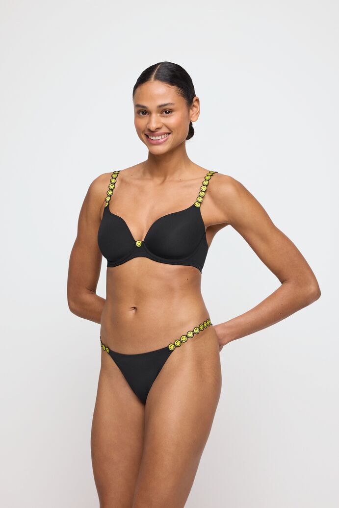 Tom x Smiley Heart Shaped Bra & Mini Thong