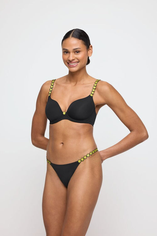 Tom x Smiley Heart Shaped Bra & Mini Thong