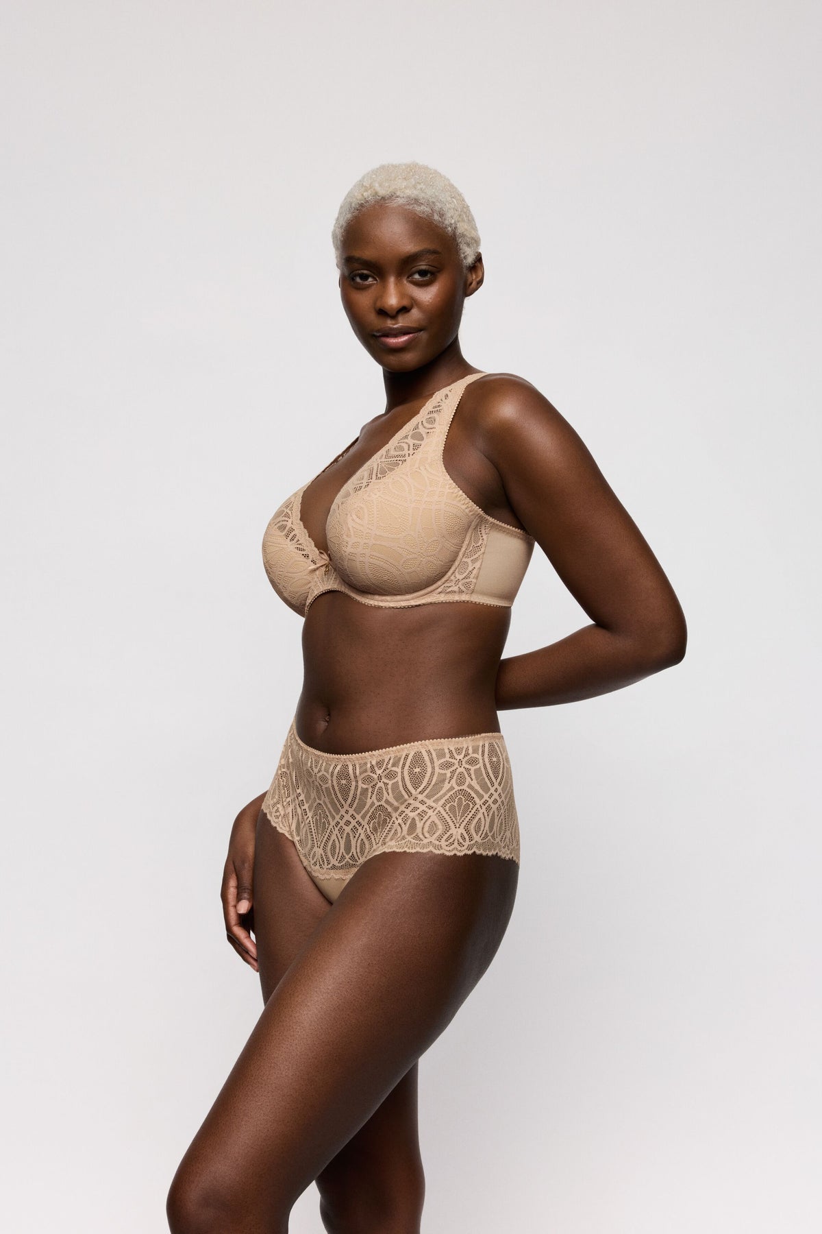 Salerno Candy Ginger Half Padded Plunge Bra