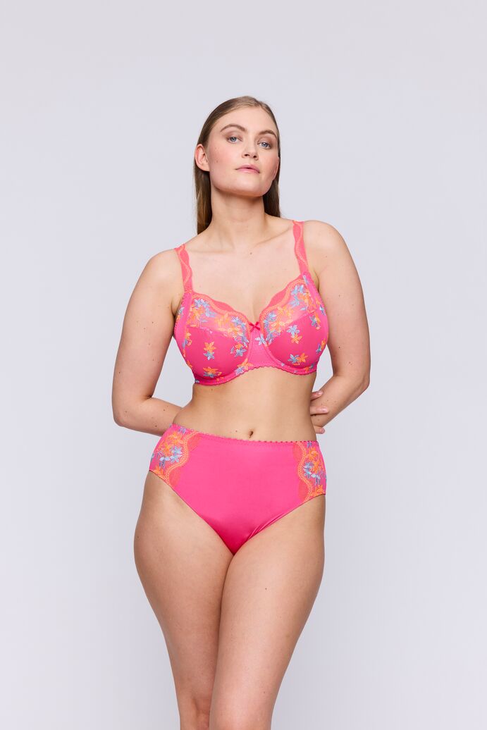 Cala Luna Blogger Pink Full Cup Bra & Full Brief