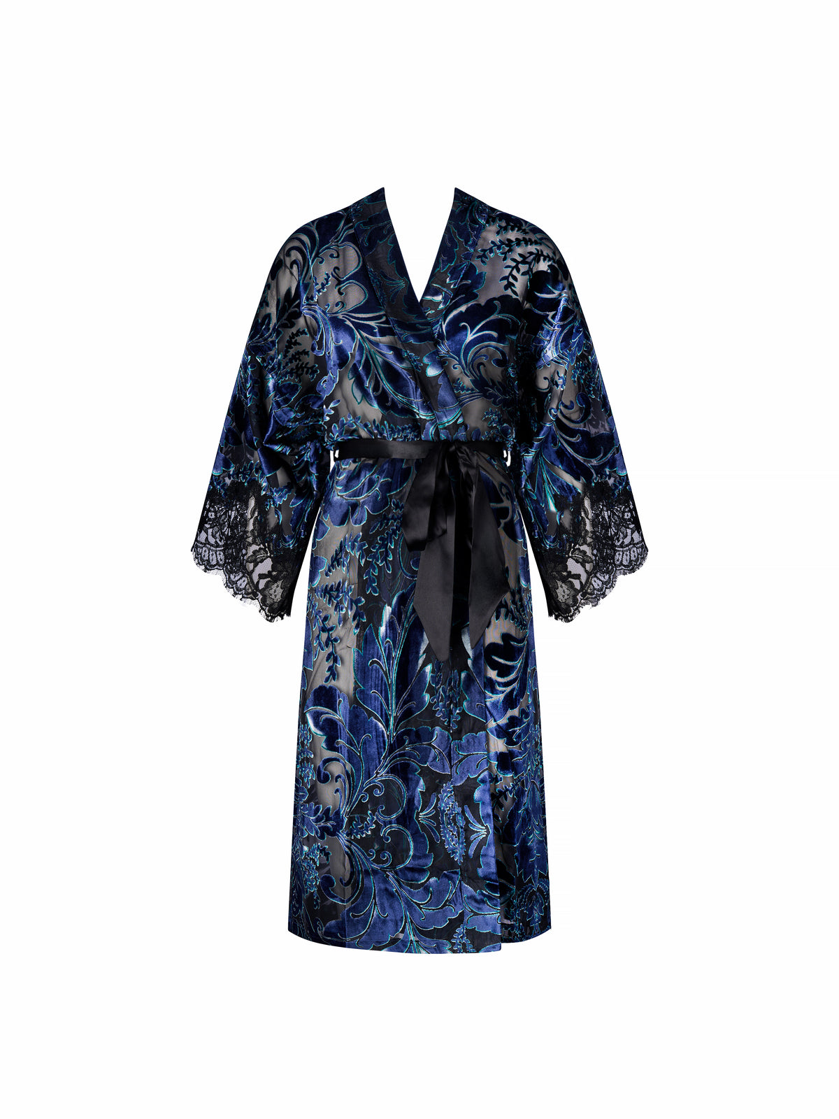 Eclat Joaillerie Mid Length Negligee Gown